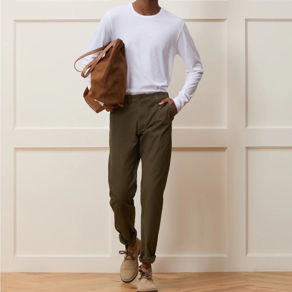 Todd Snyder Olive Chino Pants